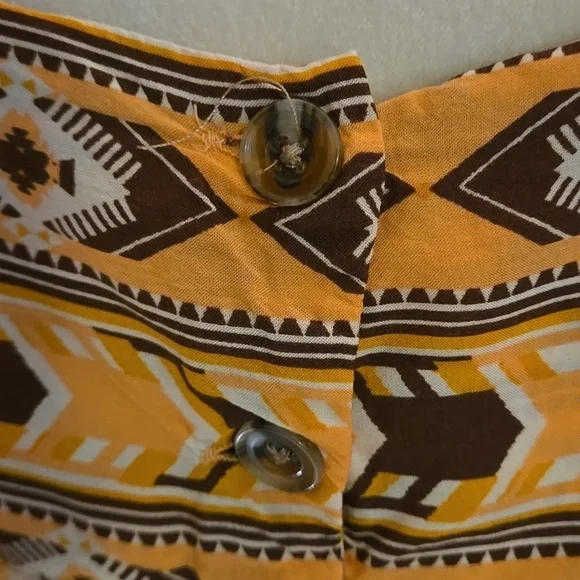 Cato Geometric design Cute Top with Flutter Cap Sleeves Women size XL - Picture 5 of 11